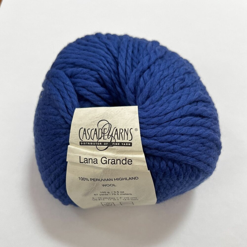 Cascade Yarns Lana Grande 6083-Deep Ultra Marine